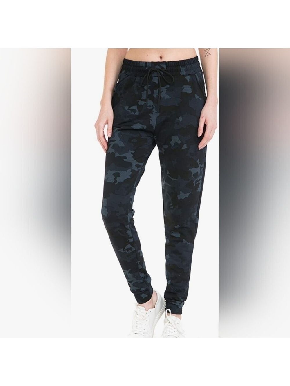 LEGGINGS DEPOT Activewear Jogger Track Cuff Sweatpants Small New With Tags